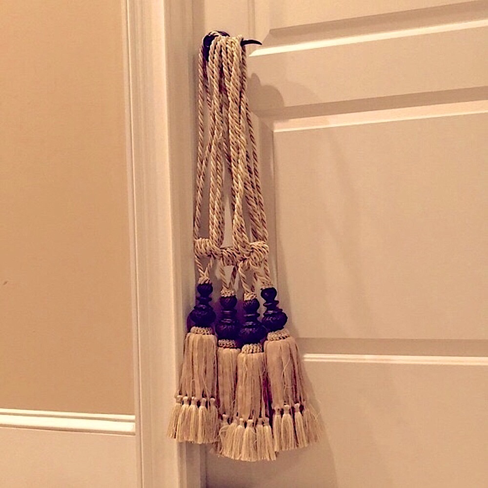 Set of 4 tiebacks - oversized - Picture 2 of 9